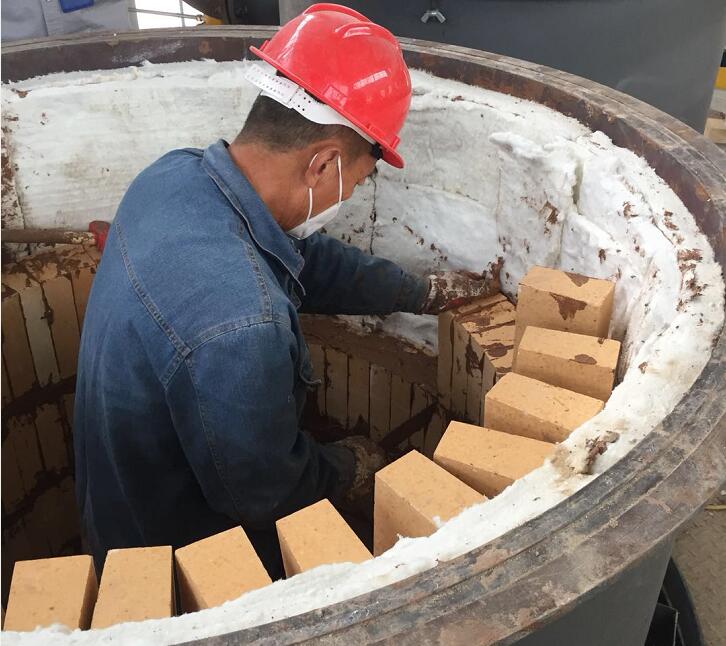 耐火磚砌筑